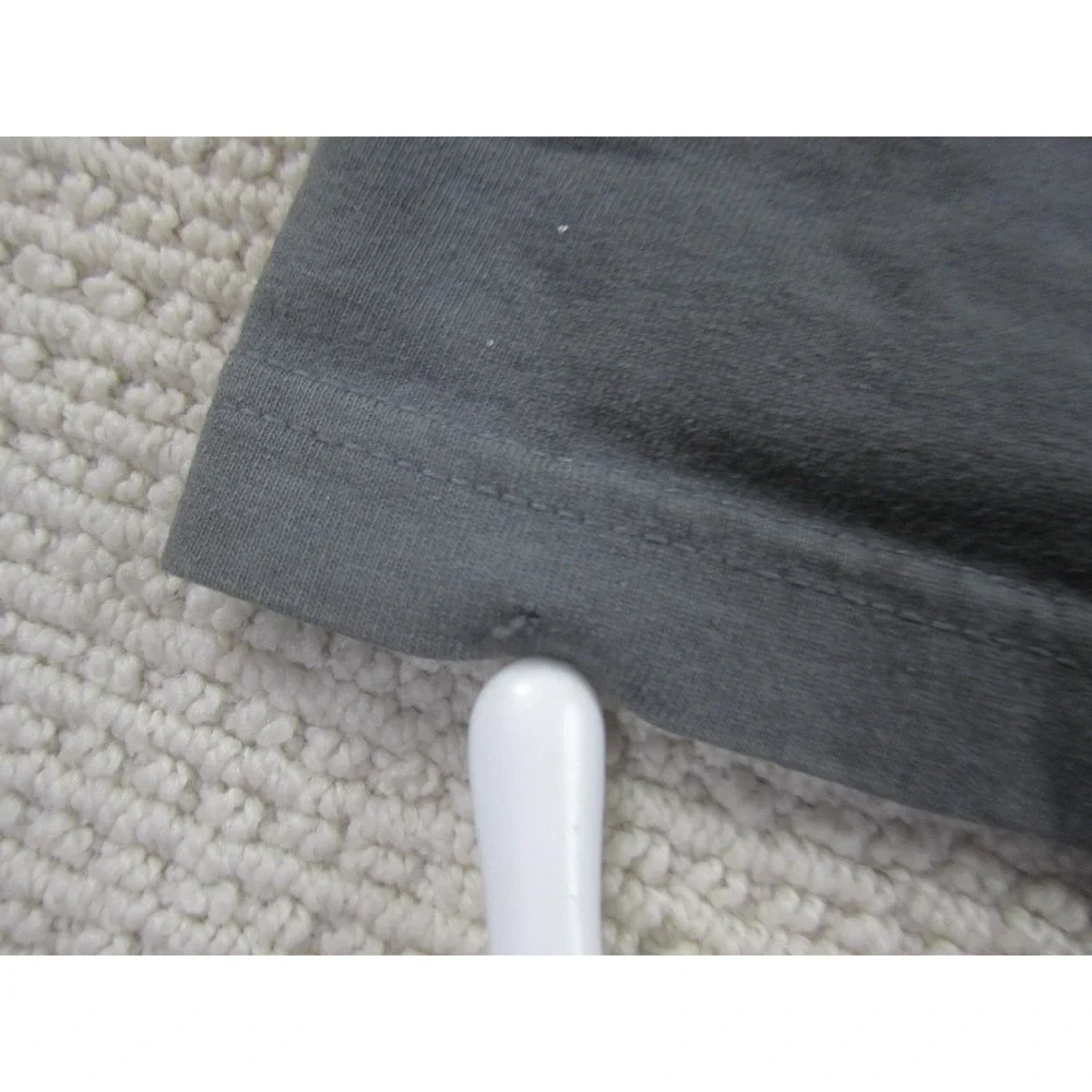 VTG USA Shirt Mens Large Gray USA Graphic Old Glory Casual‎ Short Sleeve - Picture 7 of 10